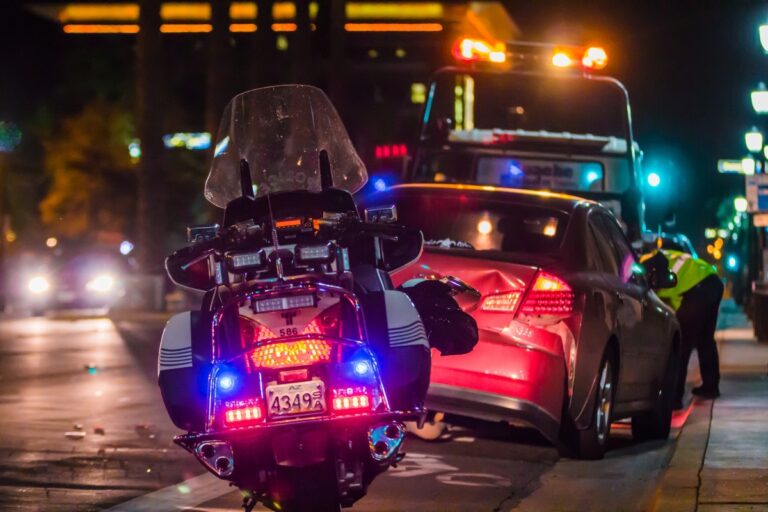 Police with Tow Truck